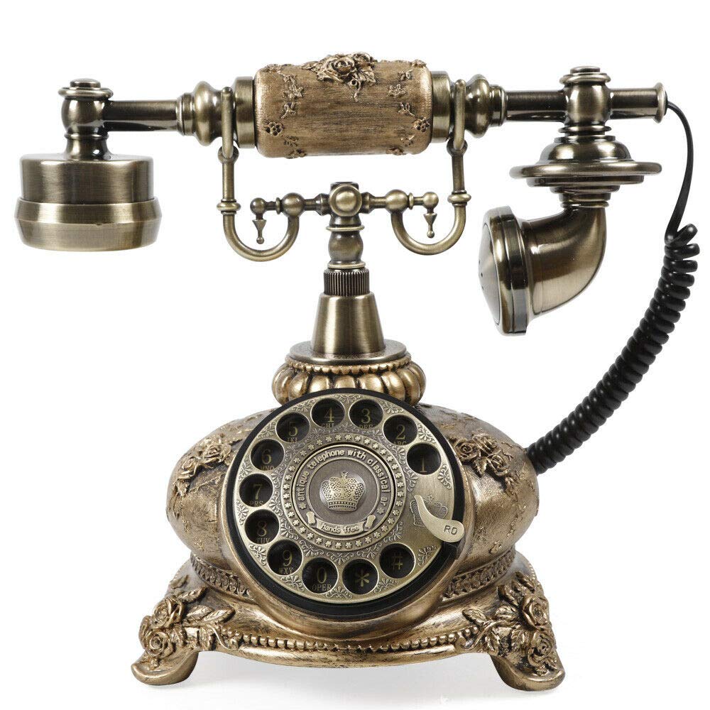 Retro Rotary Phone, Vintage Telephone Retro Phone Old Fashion Telephone