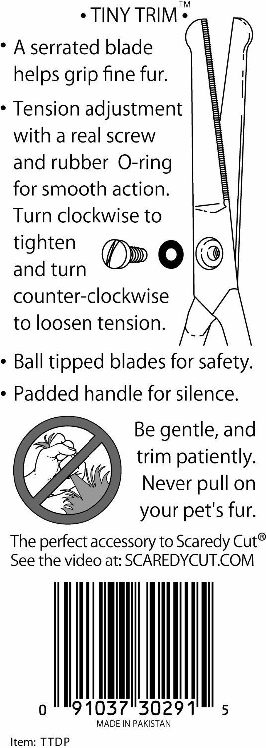 scaredy cut silent pet grooming kit for cats & dogs