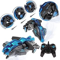 RC Stunt Snake Car 360° Roll Toys,2.4Ghz RC Cars