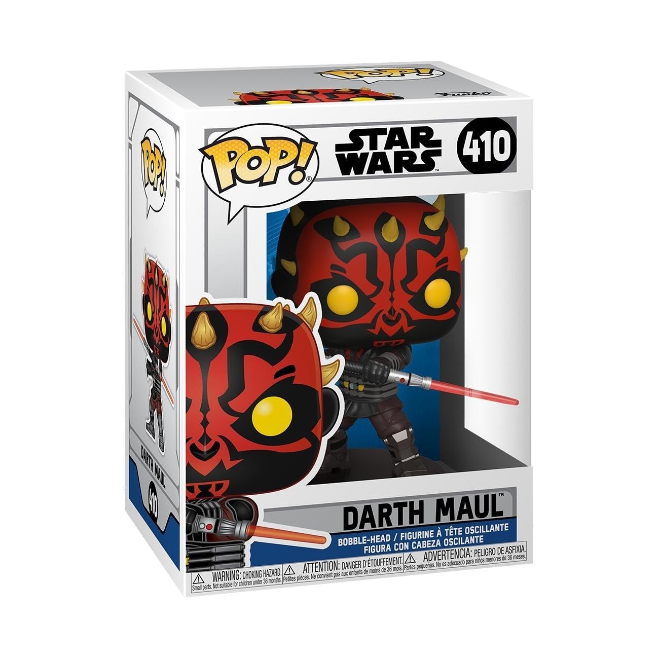 Funko POP! Star Wars: Clone Wars - Darth Maul - Collectable Vinyl Figure - Gift Idea - Official Merchandise - Toys for Kids & Adults - TV Fans - Model Figure for Collectors and Display