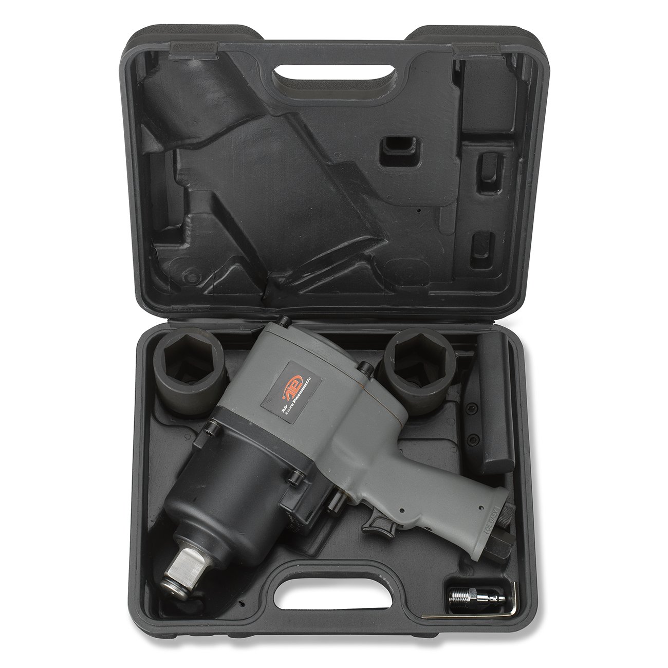 Tooluxe 1" Twin Hammer Air Impact Wrench Set Twin Hammer 1200 ft/lb