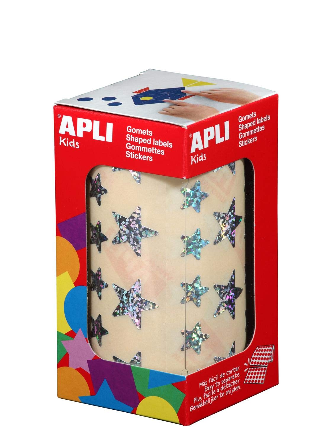 APLI Mini Round Sticker Roll (Pack of 59) — image 1