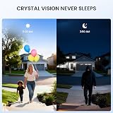 ieGeek Doorbell Camera Wireless 2K HD Video Doorbell with Chime 2.4GHz WiFi view 2