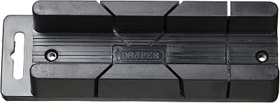 Draper Mini Mitre Block 200mm 45 90 Degree Angle Precision Coving Cutting Box