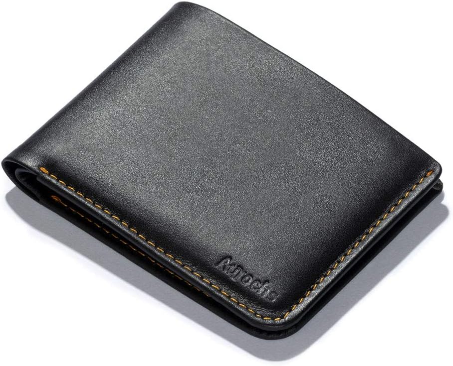 AUROCHS LIGHT - Bifold Wallet Slim Minimalist Full Grain Leather Flat Bills Cards