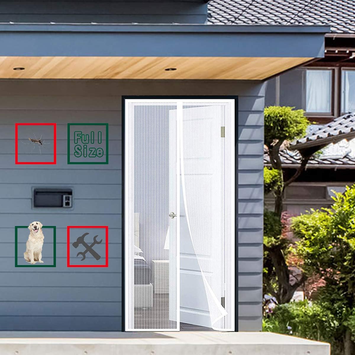 11 Mejores Puerta De Entrada Con Mosquitero | (2020)