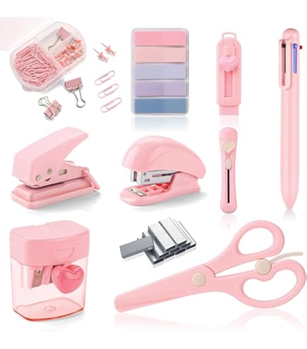 Mini Agrafeuse De Bureau Mignonne - Portable, 12 Feuilles Max - Pour École, Maison, Voyage
