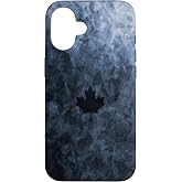 Gray Black Ice Case Case for iPhone 16