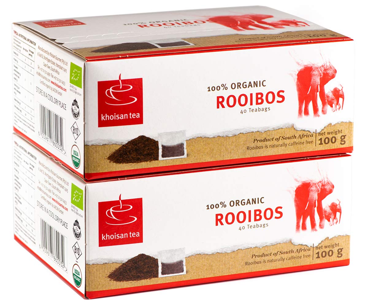 Red Rooibos Tea, USDA Certified Organic Tea, Khoisan Tea, Organic