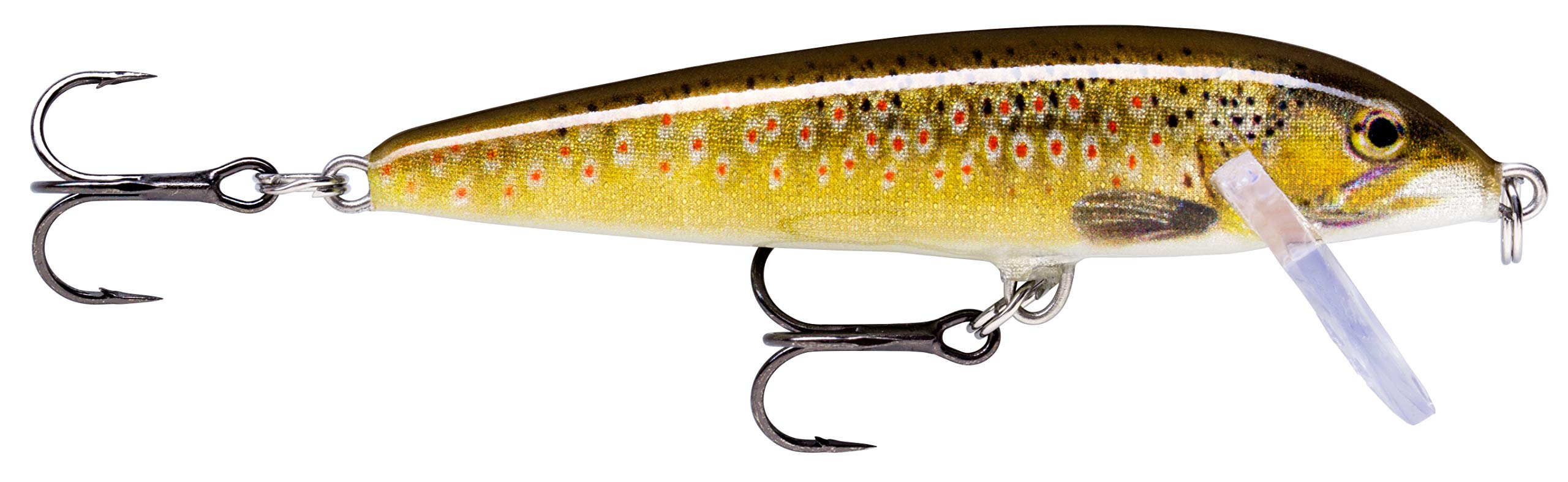 Rapala X-Rap CountDown Lure with Two No. 6 Hooks, 0.9-1.5 m Swimming Depth, 7 cm Size, Live Brown Trout