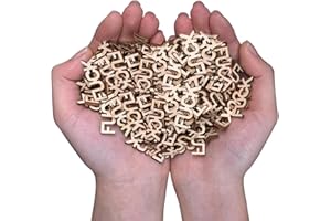 WINUSD 300Pcs Wooden Fucks | Bag of F*CKS, Jar of F Gift with No F*CKS to Give - Stress Relief, Funny Gag Mother's Day Gifts for Adults, Swear Jar for Anger Management (Office, Couples, Parties)