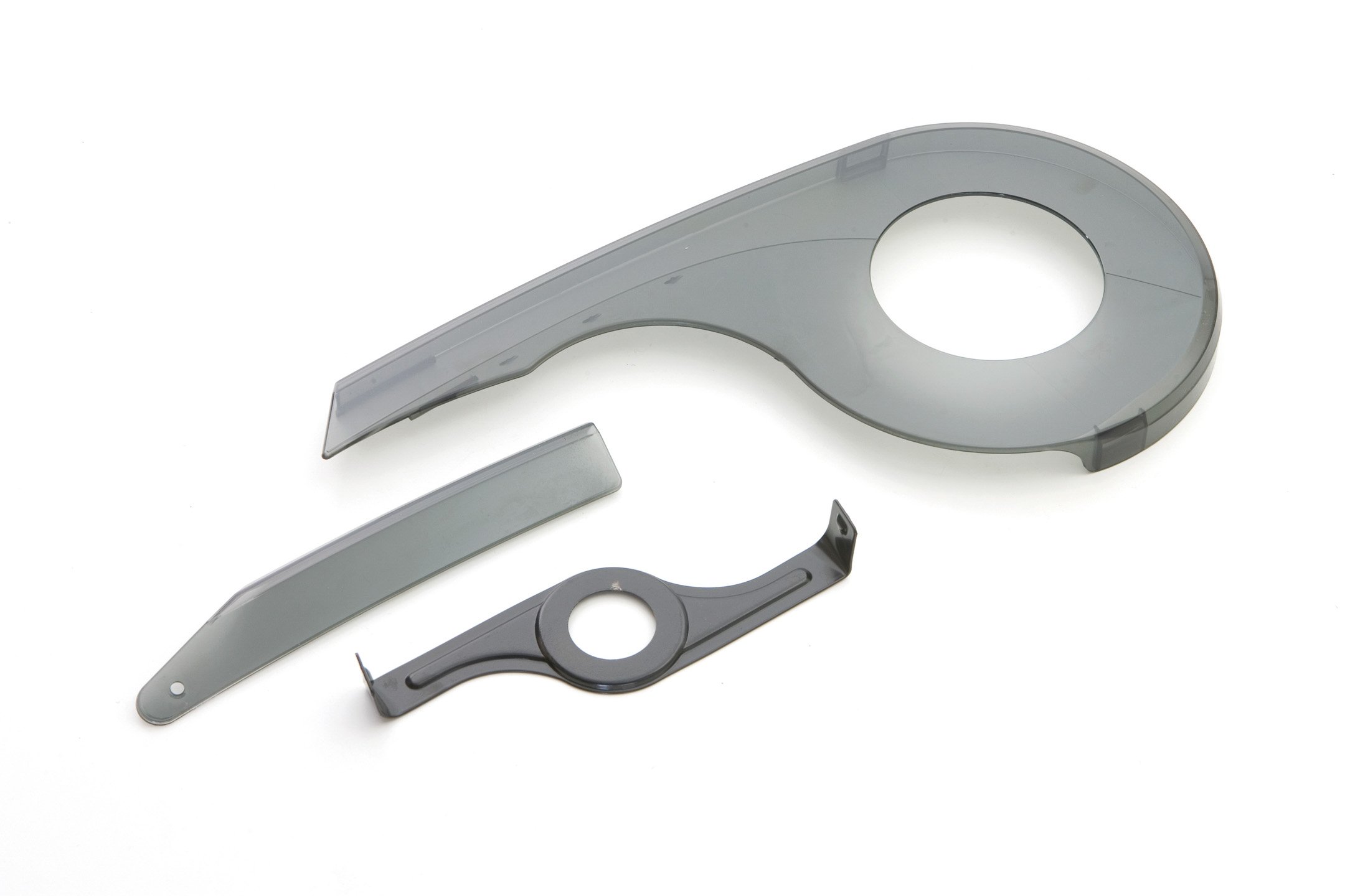 Cicli Bonin Unisex Adult Drop 42 Crown Extensible Chain Guard - Fume Black, One Size