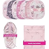 The Original MakeUp Eraser 7-Day Set, Erase All Makeup with Just Water, Including Waterproof Mascara, Eyeliner, Foundation, Lipstick, Sunscreen, and More! Ballet Core, 7ct.