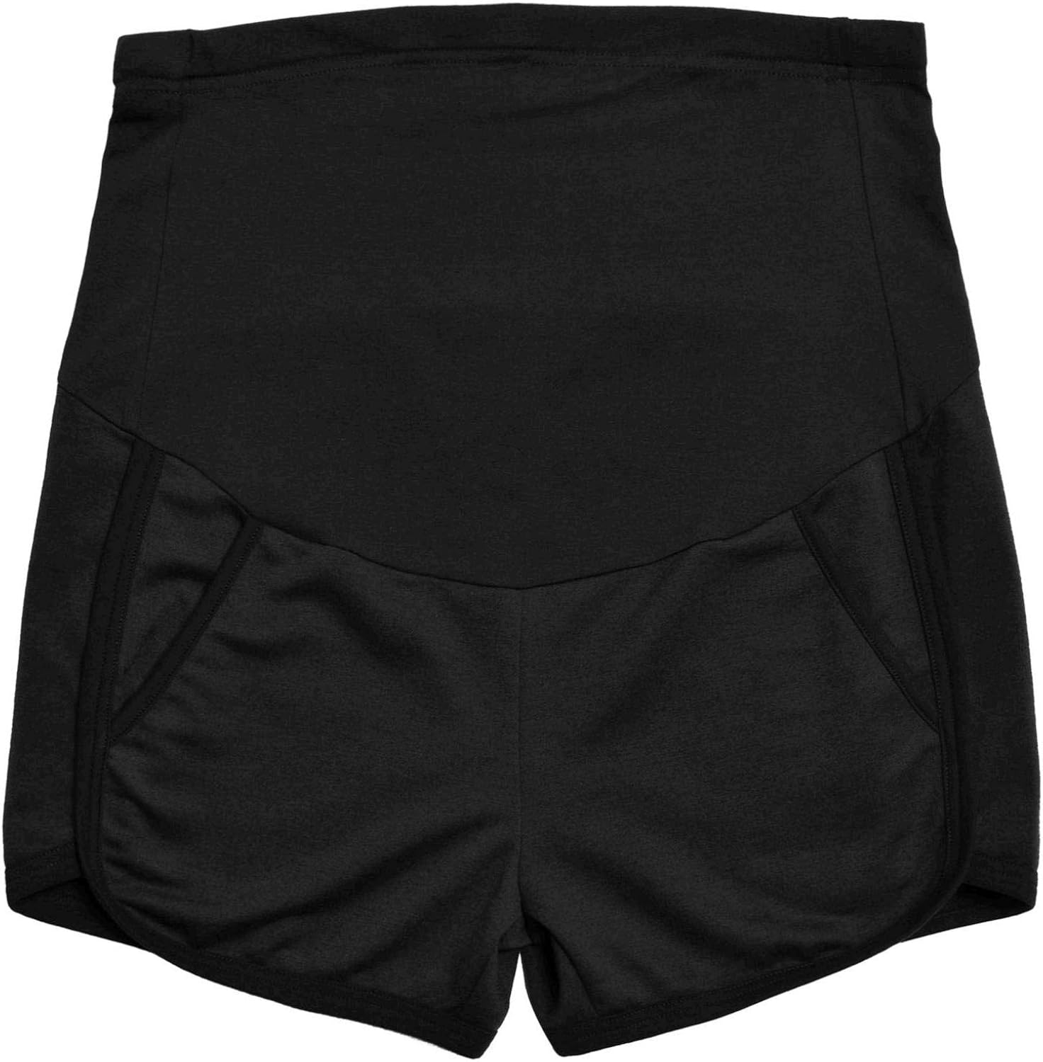 Maternity Shorts Summer Cotton Lounge Shorts Full Panel Short Pants at  Women’s Clothing store