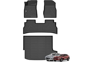 ANBINGO® Floor Mats & Cargo Liner Set for 2024 2025 2026 Chevy Trax LS / 1RS / LT / 2RS / ACTIV & 2024 2025 2026 Envista/Preferred/Sport Touring/Avenir -Full Set