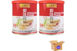 TOOTHSOME MART Lkk Chicken Bouillion Powder 8oz (8oz, Red 2pack)