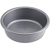 Loving Pets Dolce Luminoso Dog Bowl, Large, Silver