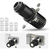 ZHIYUN Mini Spotlight Conical Optical Snoot kit Photography Studio Video Lighting Projector Accessory with 10 Gobos Free Cutt