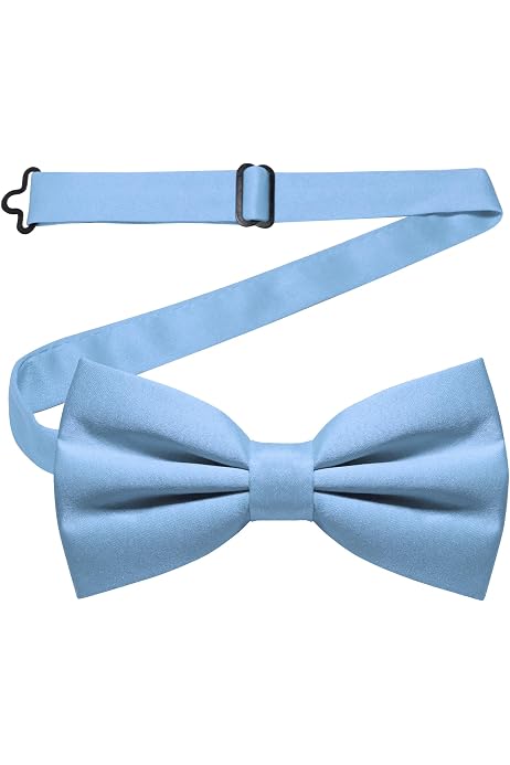 Pajarita Negra Ajustable Para Hombre - Ideal Para Bodas Y Eventos Formales (poliéster)