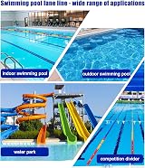 DAKAJA Pool Lane Dividers 7m Anti-UV Float Line with Buoy & Hooks view 7
