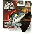 JurassicWorld Snap Squad Attitudes Mosasaurus [Gray/Black] 2" inch Fun Chomper
