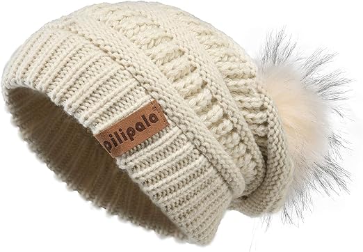 ladies pom pom hat