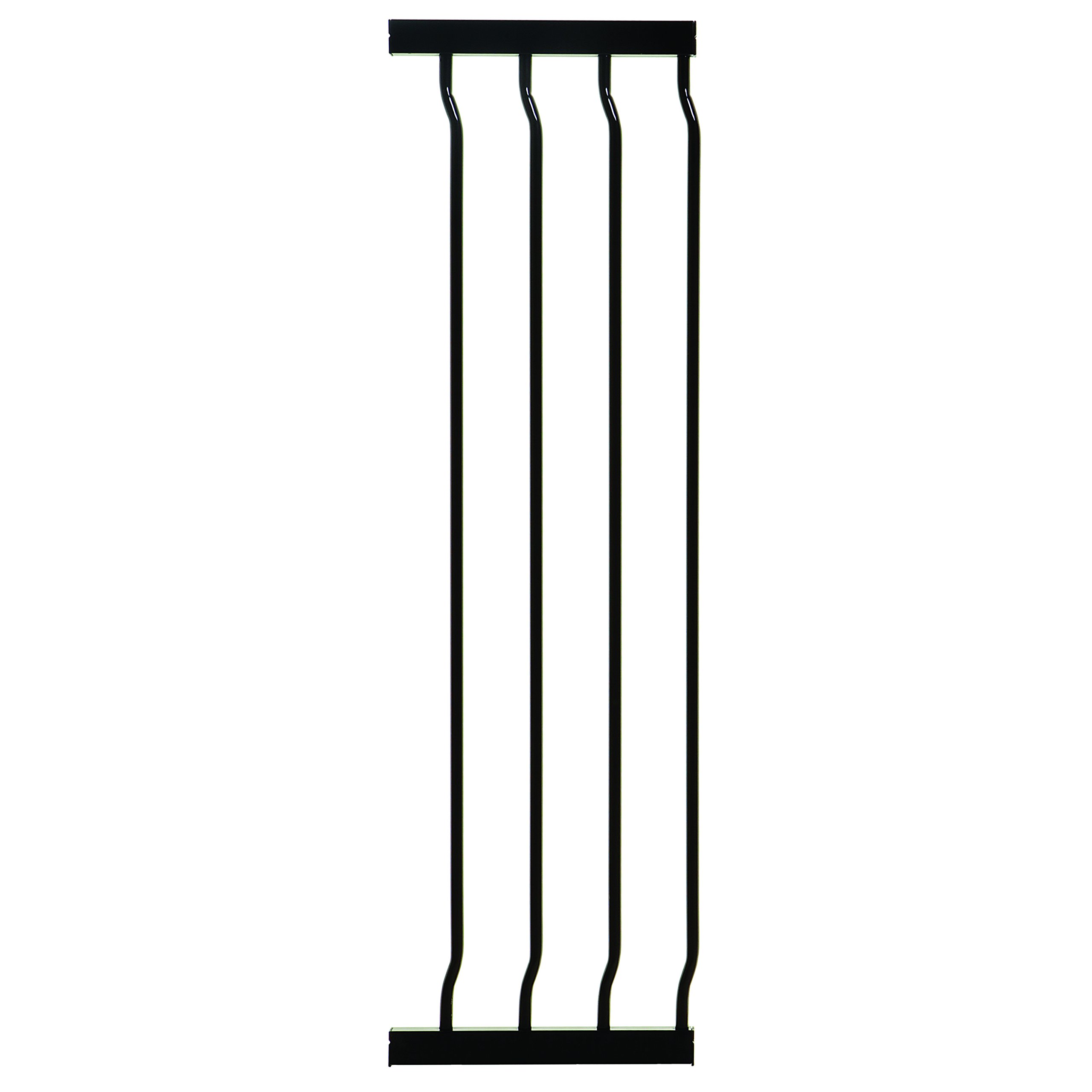 Dreambaby Liberty Extra Tall Baby Safety Gate Extension - 27cm Wide & 93cm Tall - Black - Model F1970