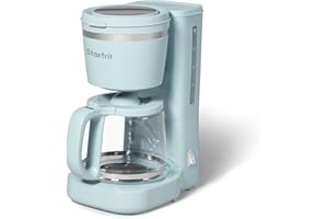 Starfrit 10-Cup Coffee Maker – Keep Warm Function – Reusable Filter Basket – Easy to clean – 900W – Eucalyptus