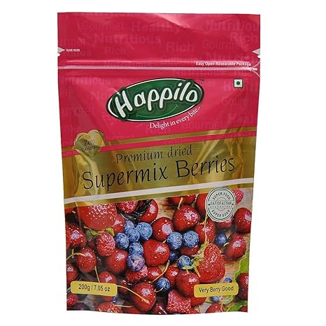 Happilo Premium International Super Mix Berries, 200g