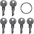 KeyPower (6) CH501 Toolbox Keys for Truck Tool Box Lock Latch, Pack of 6 Keys