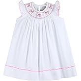 Lil cactus Baby and Girls Smocked Bishop Dress