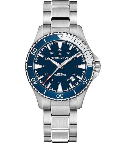 Amazon.com: Hamilton Khaki Navy Automatic Men's Watch, 40mm