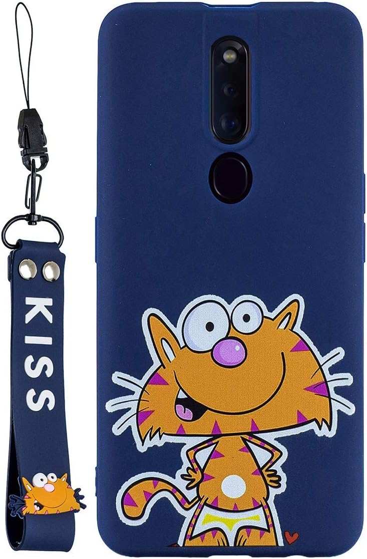 SHUNDA Oppo F11 Pro Case, Slim Cartoon 