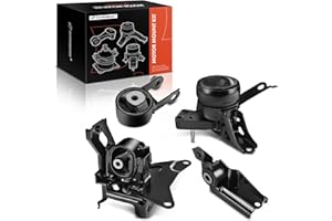 A-Premium 4PCS Engine Motor Mount Transmission Mount Torque Strut Mount Set Compatible with Toyota Yaris 2006-2011 2015-2017 