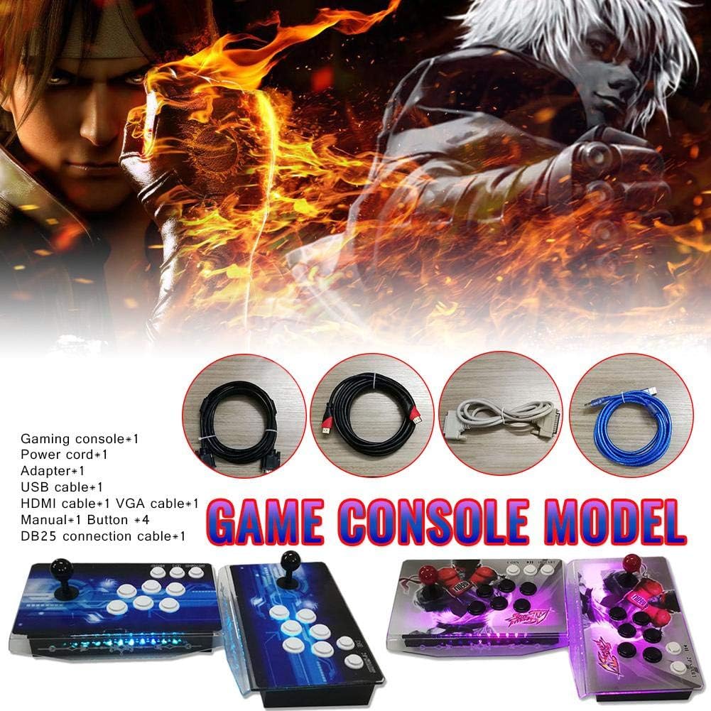 Spmywin GroGou Arcade Video Game Console 1500 HD Retro Games, XS1500 Home Arcade Game Controller Split Type Double PK Gaming Console Support HDMI/VGA/USB/AUX Audio Output