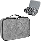 HarvMax Travel Sunglasses Organizer Case, Portable Sunglasses Case, Eyeglasses Storage Holder for Men Women