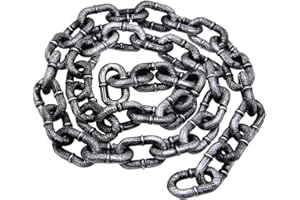 Zcaukya Halloween chains, Plastic Chains Props, 6 Feet Decoration Chain, Great for Costume Party