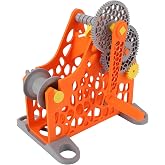 GOWENIC 3D Printer Filament Respooler Hand Cranked 1kg Filament Rewinder, 3D Printer Spool Rewinder, Welding Thread Winder with Smart Tension Control, Manual Spool Winder