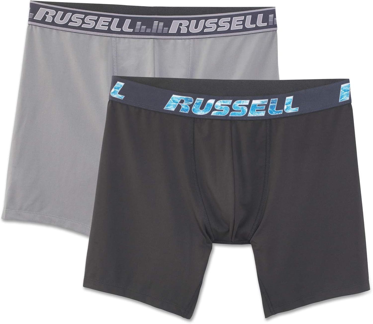 Russell Performance CoolForce Boxer Briefs 2 Pack at Amazon Men’s