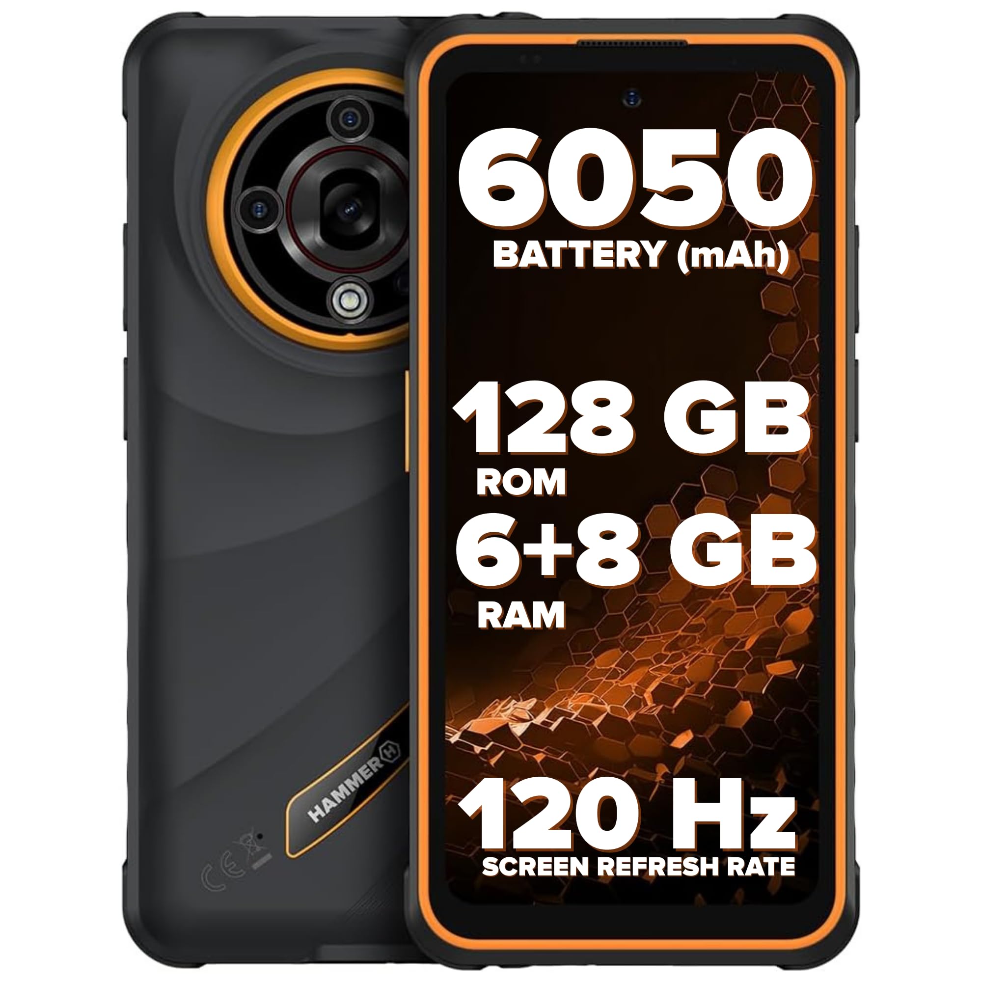 HAMMER Iron 6 5G 14GB/128GB Ru...