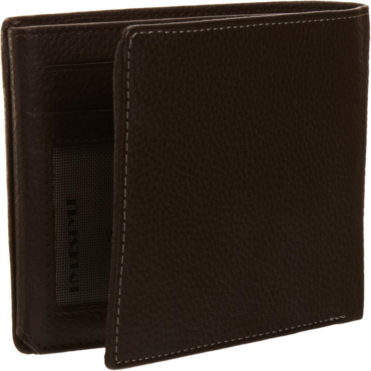 Hydestyle Mens Pratico 17 Card Leather Trifold Wallet - Image 3