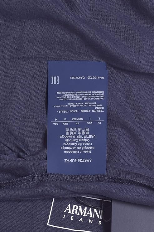 Buy Armani Jeans Men S Regular Fit Pima Faded Plastisol Logo T