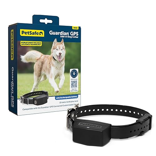 PetSafe Guardian GPS Connected Customizable Fence Add-A-Dog Collar
