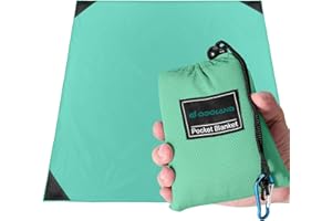 Odoland Beach Blanket, SandProof Waterproof Picnic Blanket, Portable Lightweight Beach Mat with Pocket Bag for Outdoor