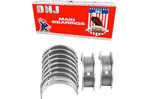 DNJ MB329.10 Oversize .010 in. (.25mm) Main Bearings Set for 1997-2003 Chevrolet, GMC, Isuzu, Pontiac Cavalier, Hombre, S10 2.2L L4 8V OHV 2190cc