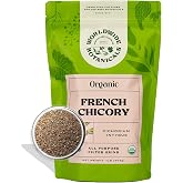 Worldwide Botanicals Organic French Chicory Root, 1 Pound - Brew Like Coffee, Blend Roasted Chicory Root With Coffee, Acid Free, Caffeine Free, Kosher