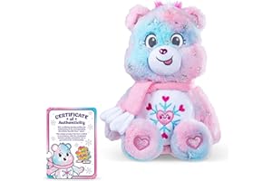 Care Bears - Collector Edition 14" Snowflake Sparkle Bear - Medium Size Plush - Soft, Huggable Plushie, Stuffed Animal for Girls and Boys, Ages 4+