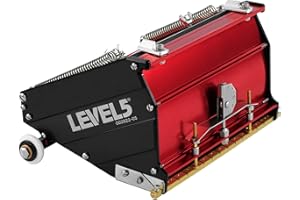 7-Inch MEGA Flat Box - LEVEL5 | Pro-Grade | High Capacity + Easy Clean | Drywall Sheetrock Gyprock Wallboard Finishing | 4-76