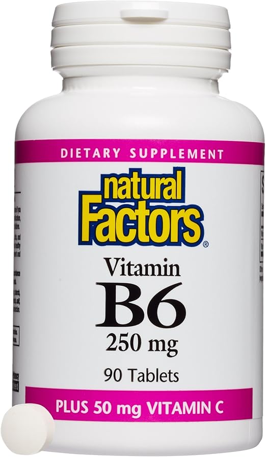 VITAMIN B6 250 MG WITH VITAMIN Amazon.ca Health & Personal Care