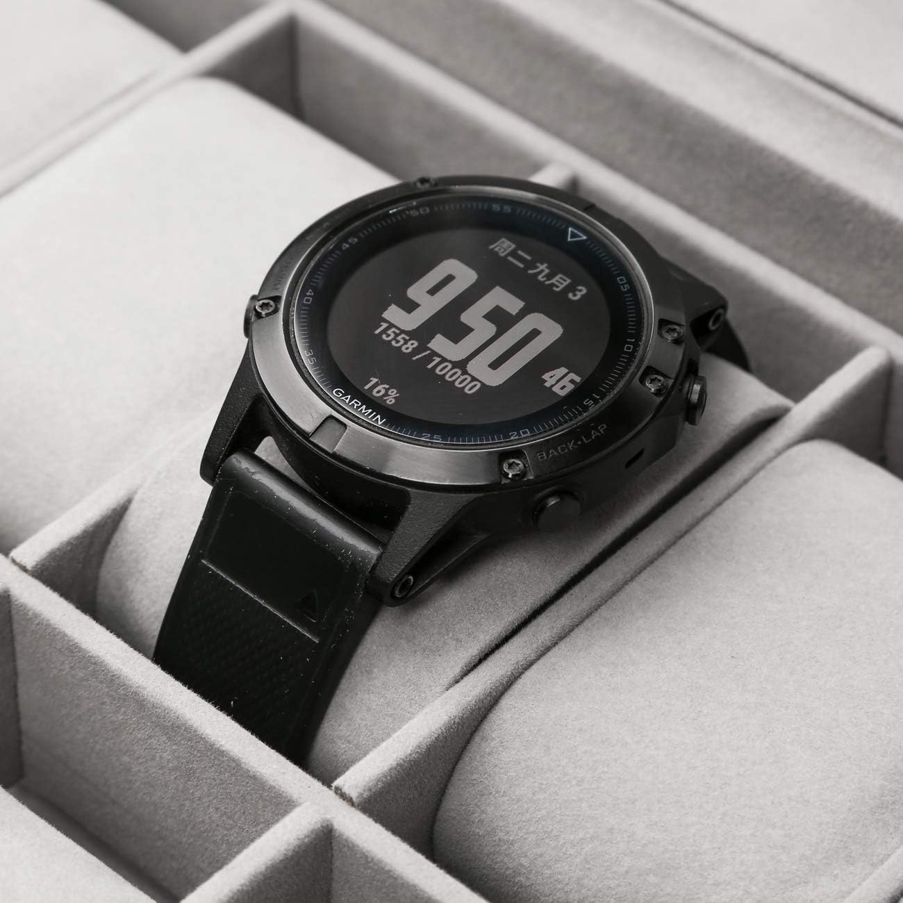 Ogrmar 12 Slot PU Leather Lockable Watch Storage Boxes, Men & Women Jewelry Display Drawer Case, 2-Tier Organizer Watch Showcase with Glass Lid: Home & Kitchen